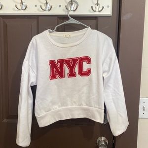 GARAGE NYC WHITE SWEATER